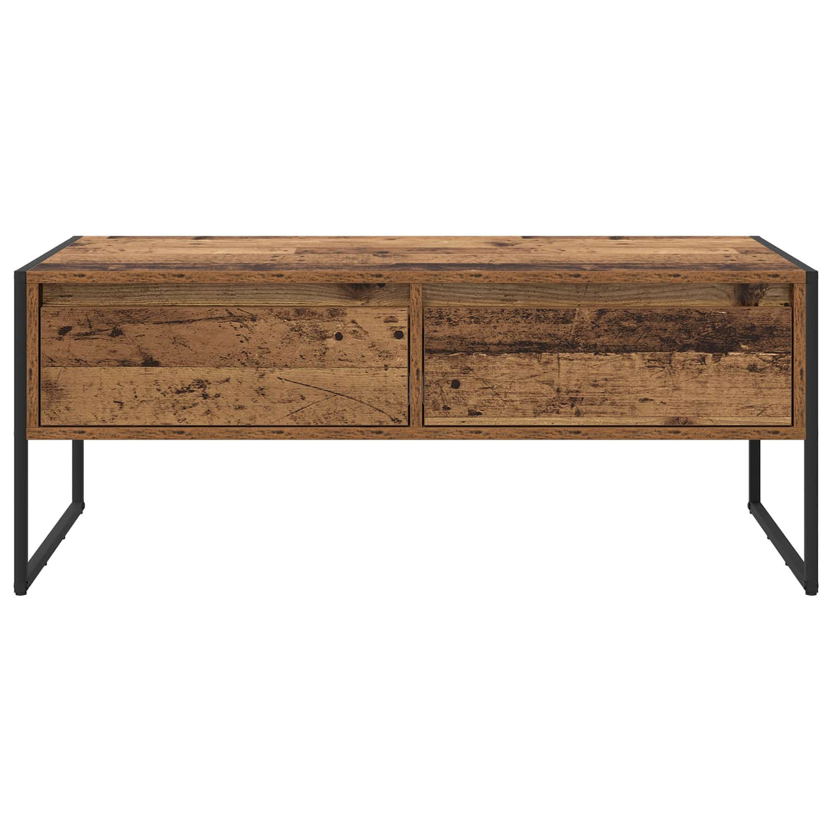 Sofabord Gammelt træ 100 x 46 x 40 cm Konstrueret træ