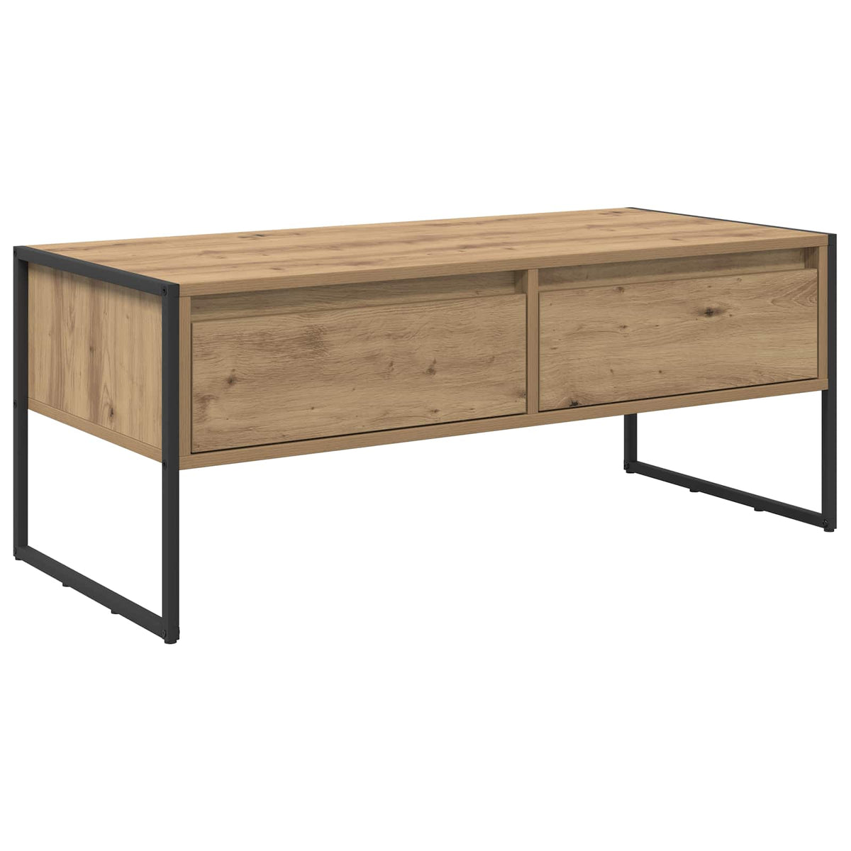 Sofabord Artisan eg 100 x 46 x 40 cm Konstrueret træ