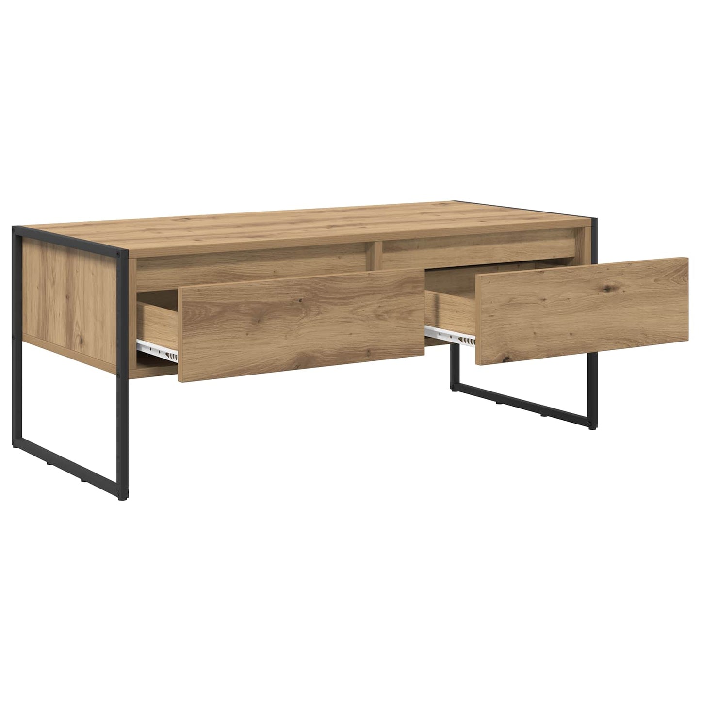 Sofabord Artisan eg 100 x 46 x 40 cm Konstrueret træ