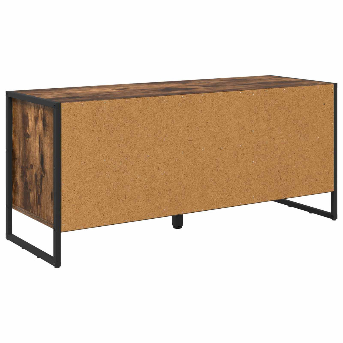 Sko skab 100 x 35 x 44 cm Konstrueret træ Røget Eg