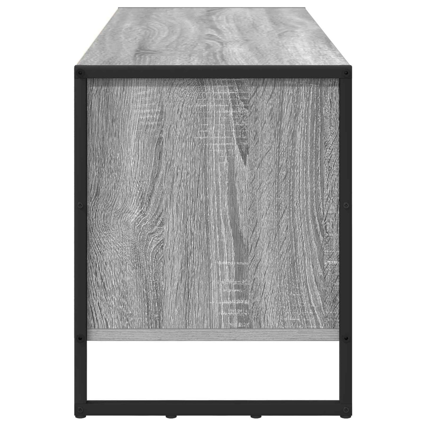 Sko skab 100 x 35 x 44 cm Konstrueret træ Grå Sonoma