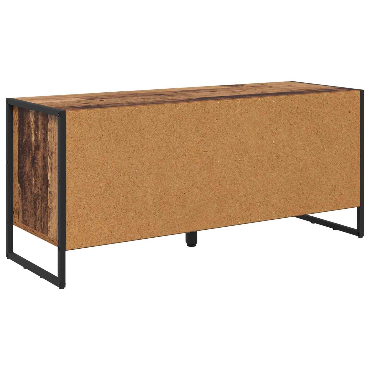 Sko skab 100 x 35 x 44 cm Konstrueret træ Gammelt træ