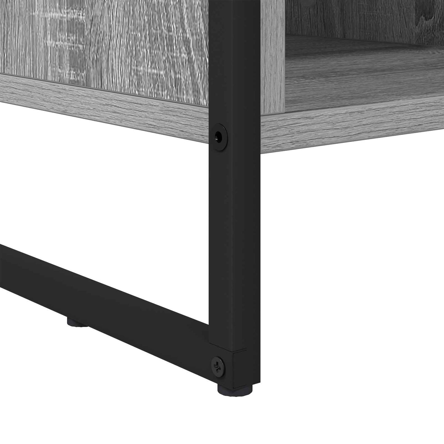 Sko skab 60 x 35 x 44 cm Konstrueret træ Grå Sonoma