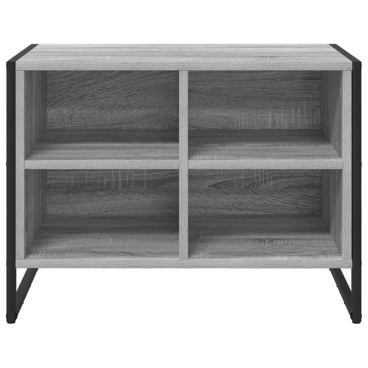 Sko skab 60 x 35 x 44 cm Konstrueret træ Grå Sonoma