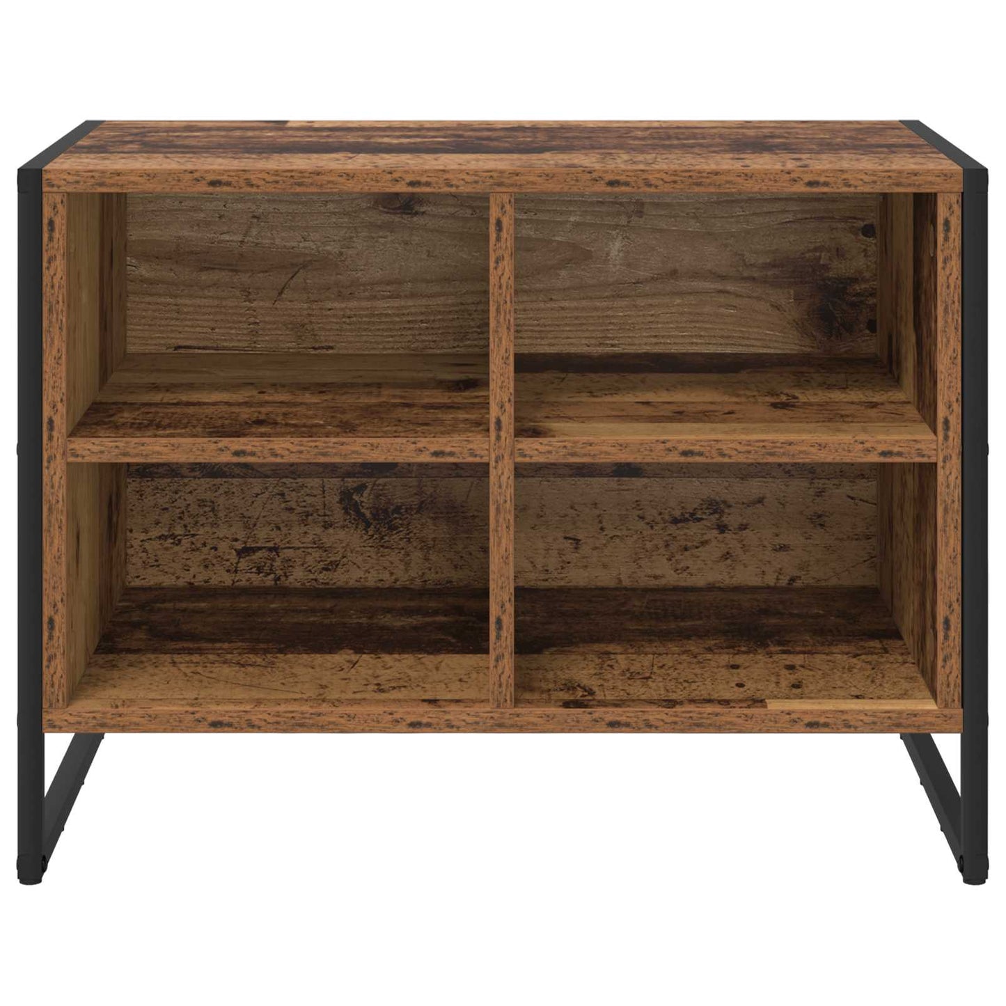 Sko skab 60 x 35 x 44 cm Konstrueret træ Gammelt træ