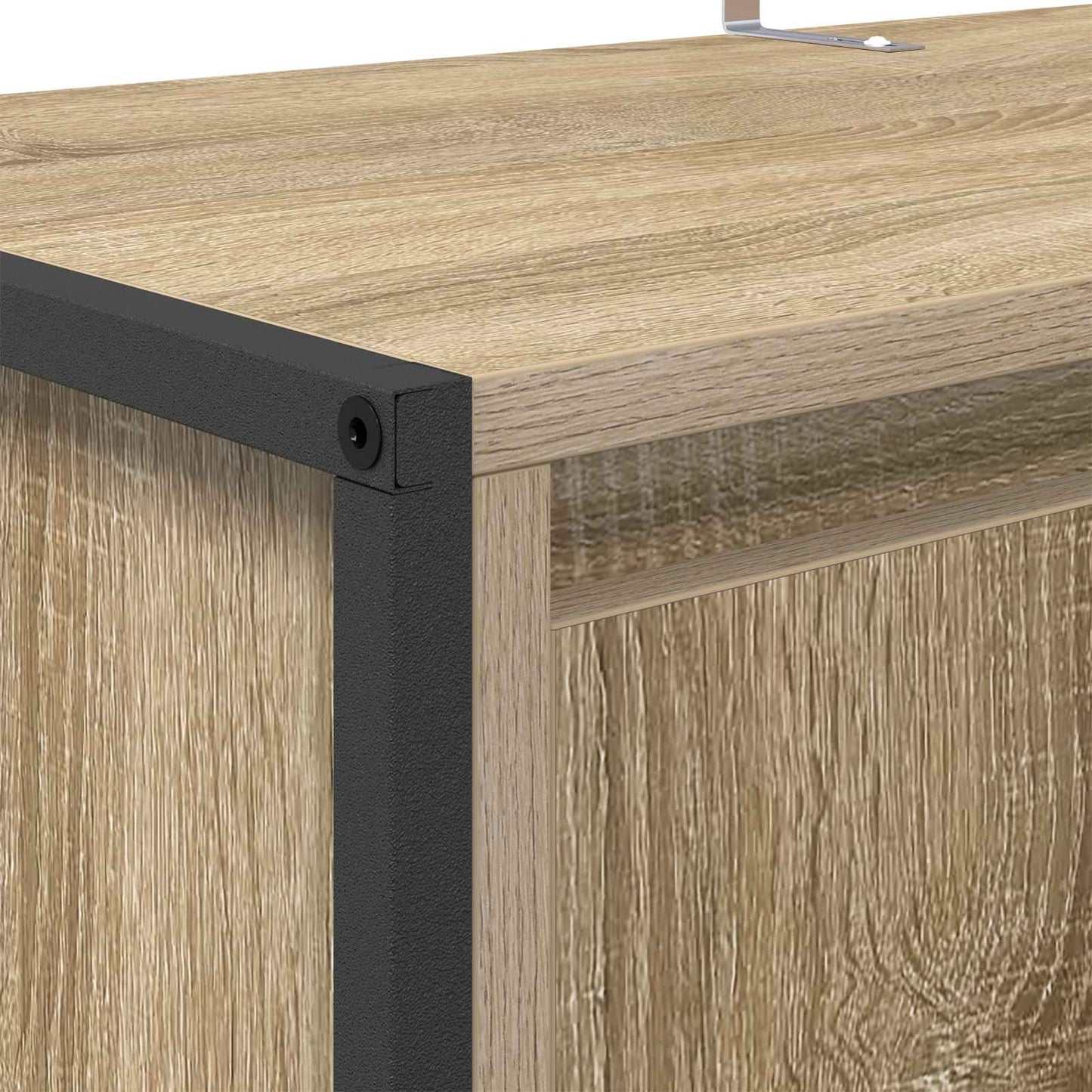 Sko skab med opbevaring Sonoma 79 x 36 x 100 cm Konstrueret træ