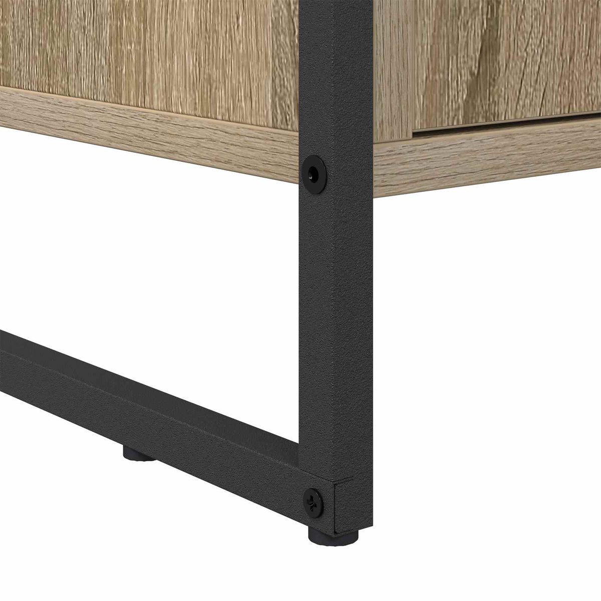 Sko skab med opbevaring Sonoma 79 x 36 x 100 cm Konstrueret træ