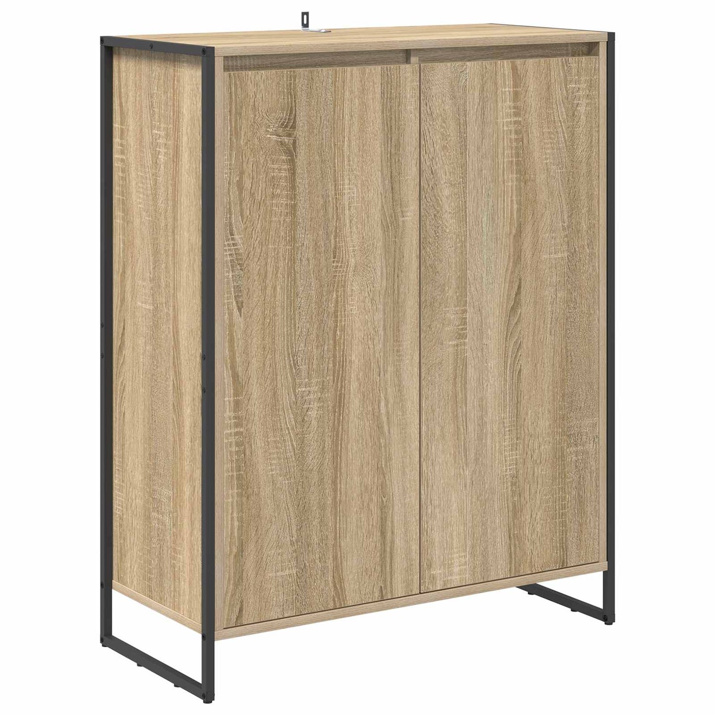 Sko skab med opbevaring Sonoma 79 x 36 x 100 cm Konstrueret træ
