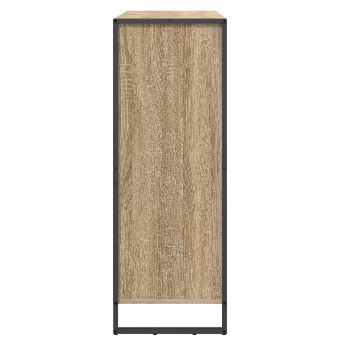 Sko skab med opbevaring Sonoma 79 x 36 x 100 cm Konstrueret træ