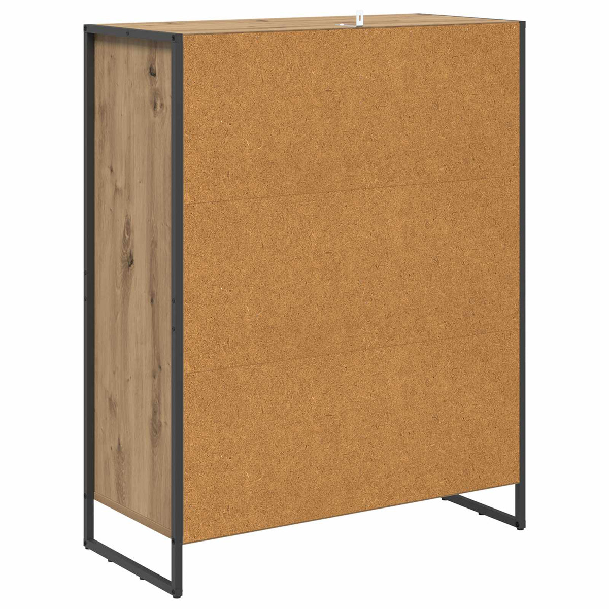 Sko skab med dør Artisan eg 79 x 36 x 100 cm Konstrueret træ