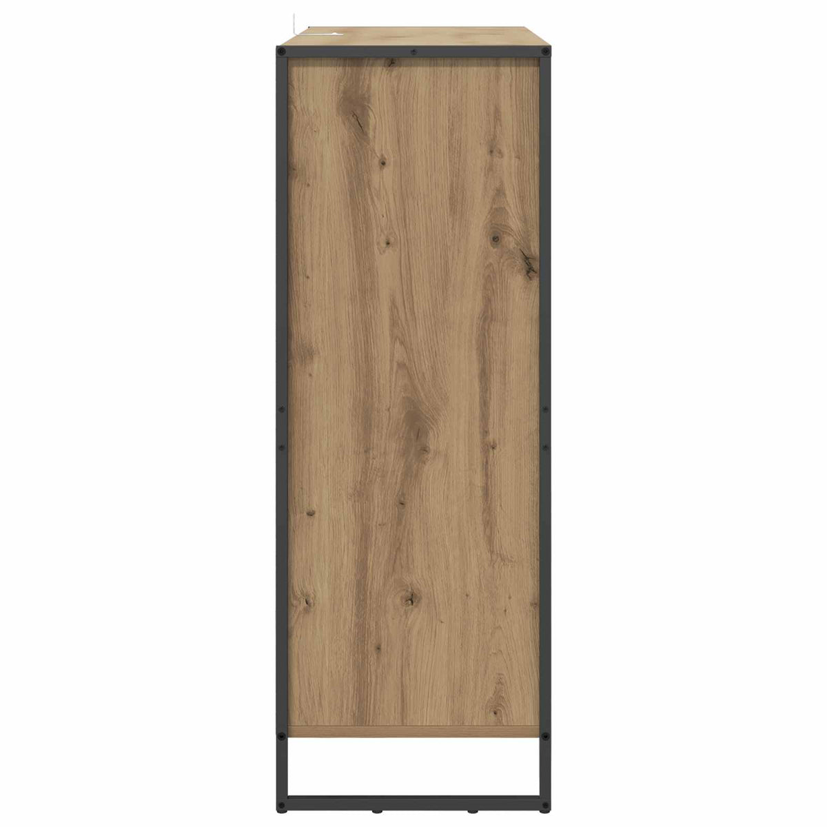 Sko skab med dør Artisan eg 79 x 36 x 100 cm Konstrueret træ