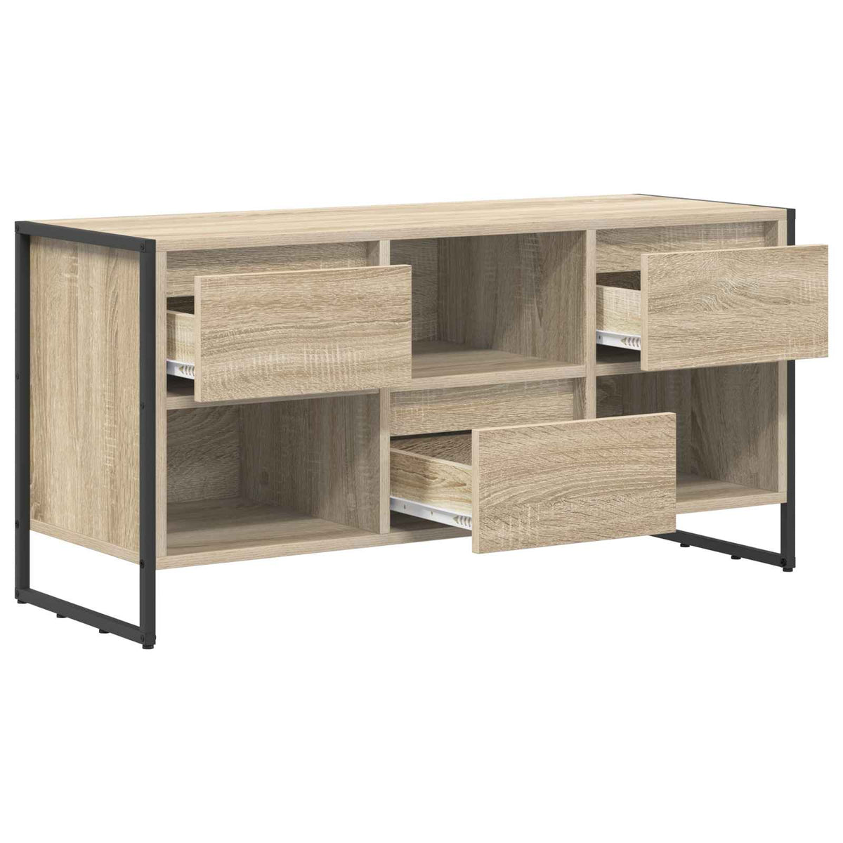 TV-skab 100 x 36 x 49,5 cm Sonoma Konstrueret træ