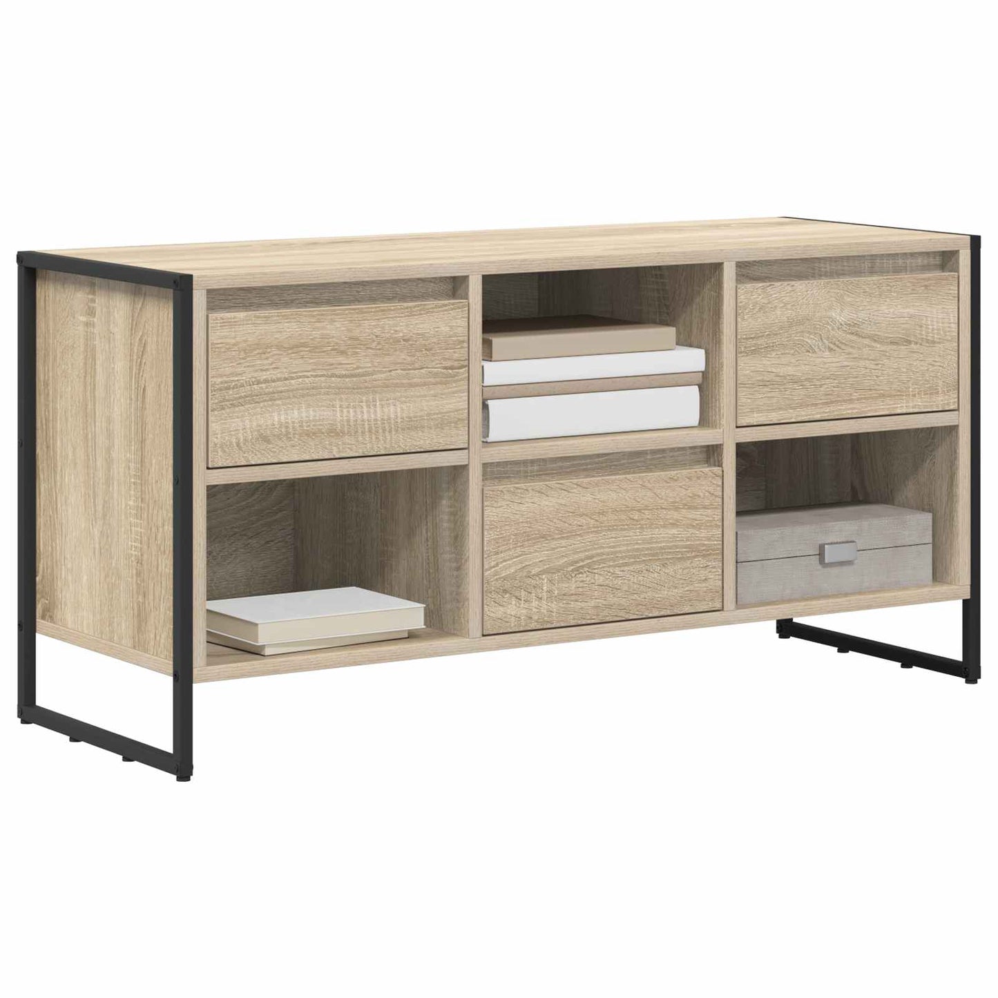 TV-skab 100 x 36 x 49,5 cm Sonoma Konstrueret træ