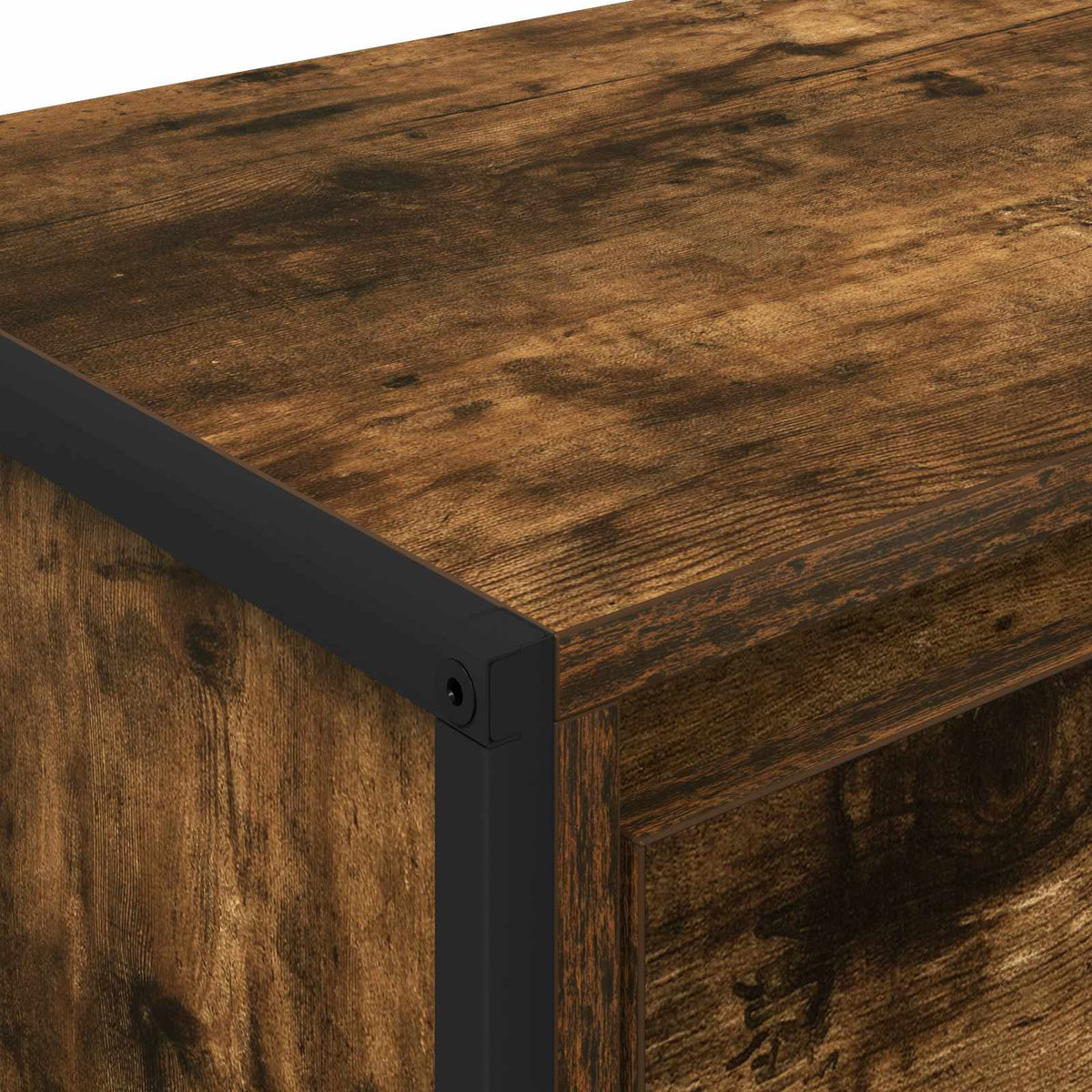 TV-skab 100 x 36 x 49,5 cm Røget Eg Konstrueret træ