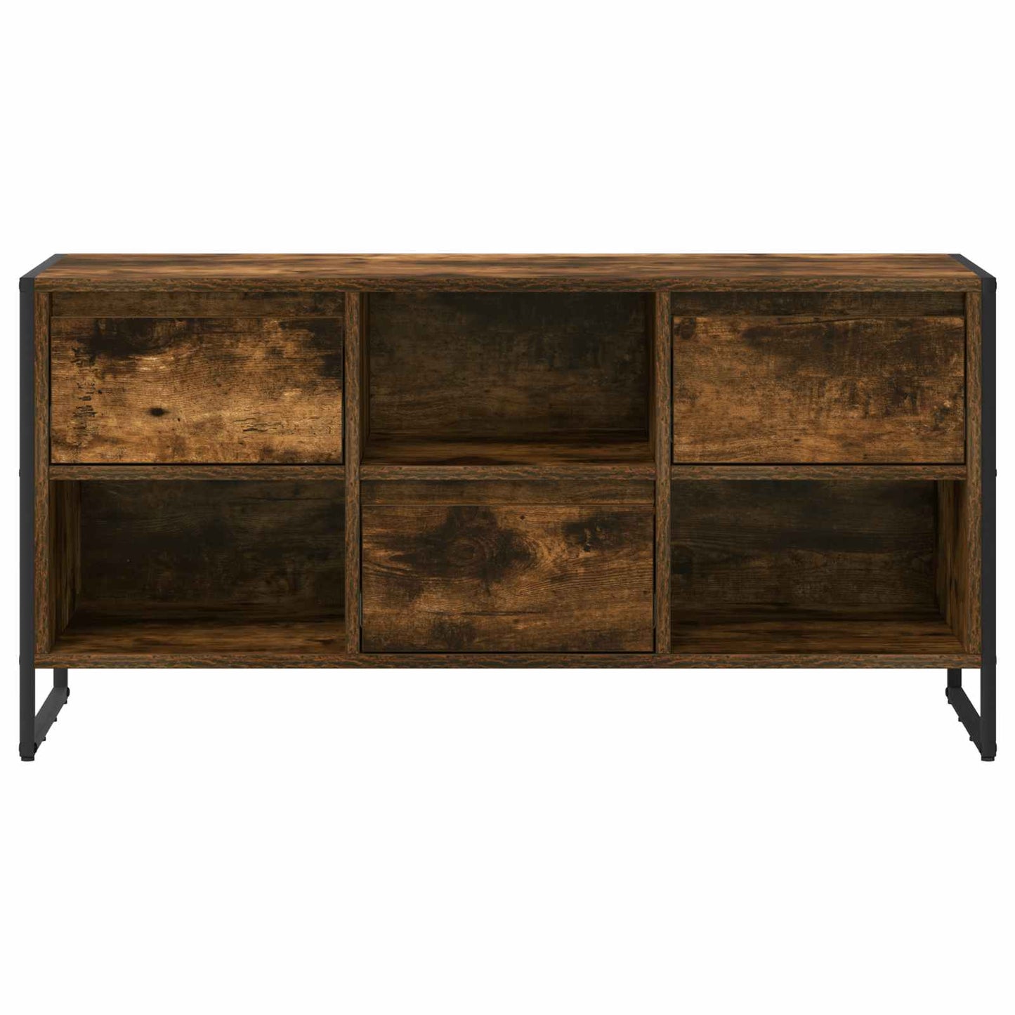 TV-skab 100 x 36 x 49,5 cm Røget Eg Konstrueret træ