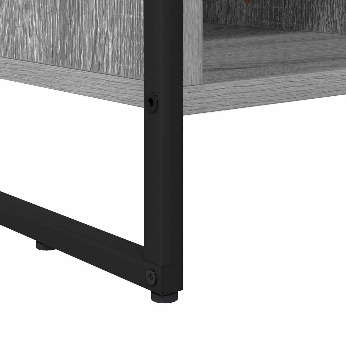 TV-skab 100 x 36 x 49,5 cm Grå Sonoma Konstrueret træ