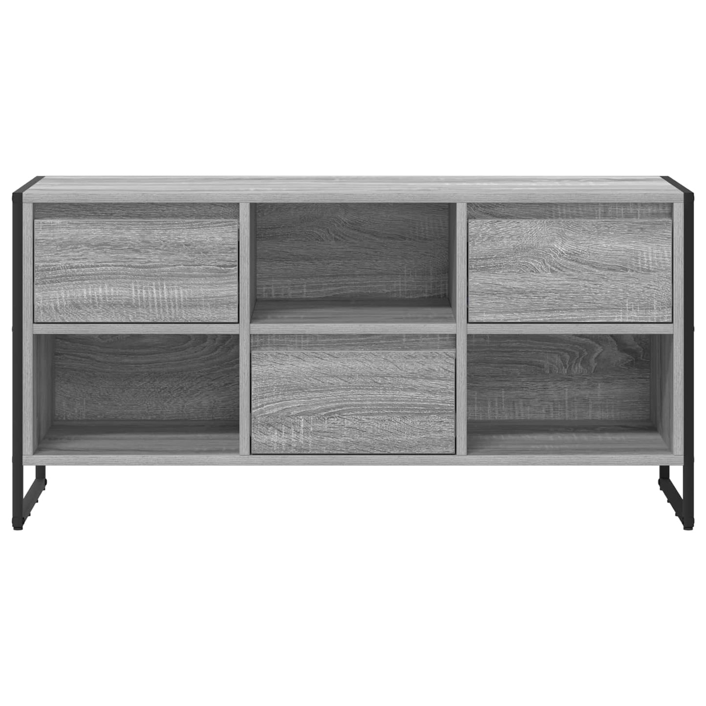 TV-skab 100 x 36 x 49,5 cm Grå Sonoma Konstrueret træ