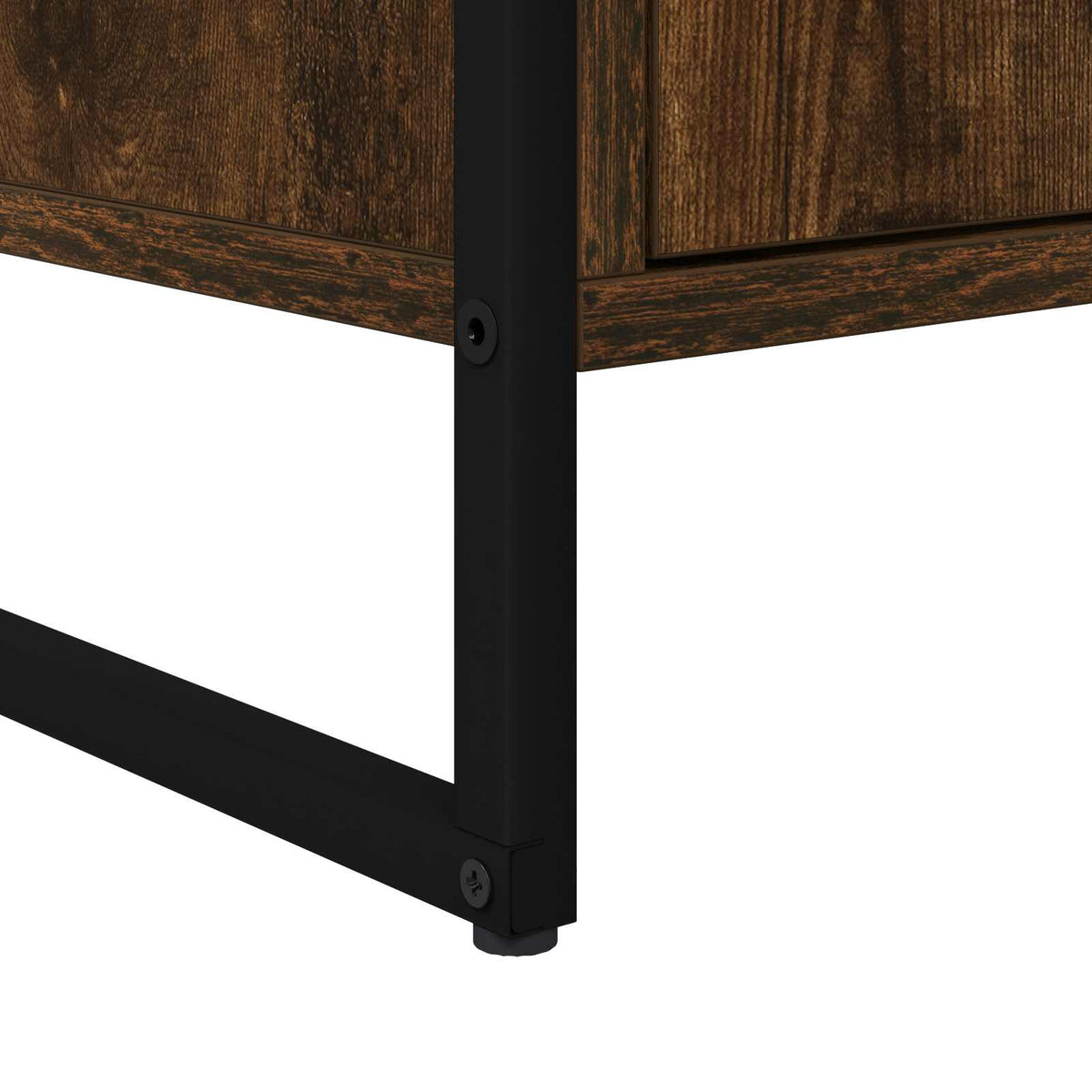 TV-skab 140 x 36 x 49.5 cm Røget Eg Konstrueret træ