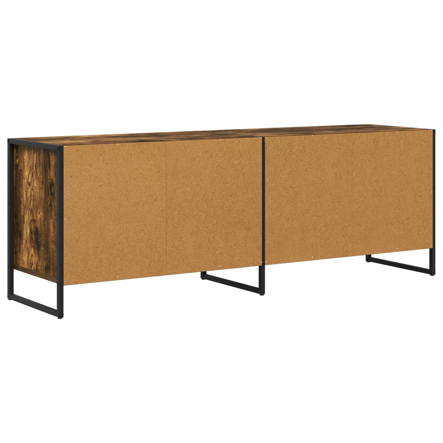 TV-skab 140 x 36 x 49.5 cm Røget Eg Konstrueret træ