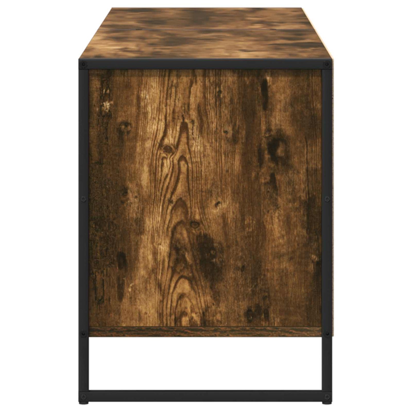 TV-skab 140 x 36 x 49.5 cm Røget Eg Konstrueret træ