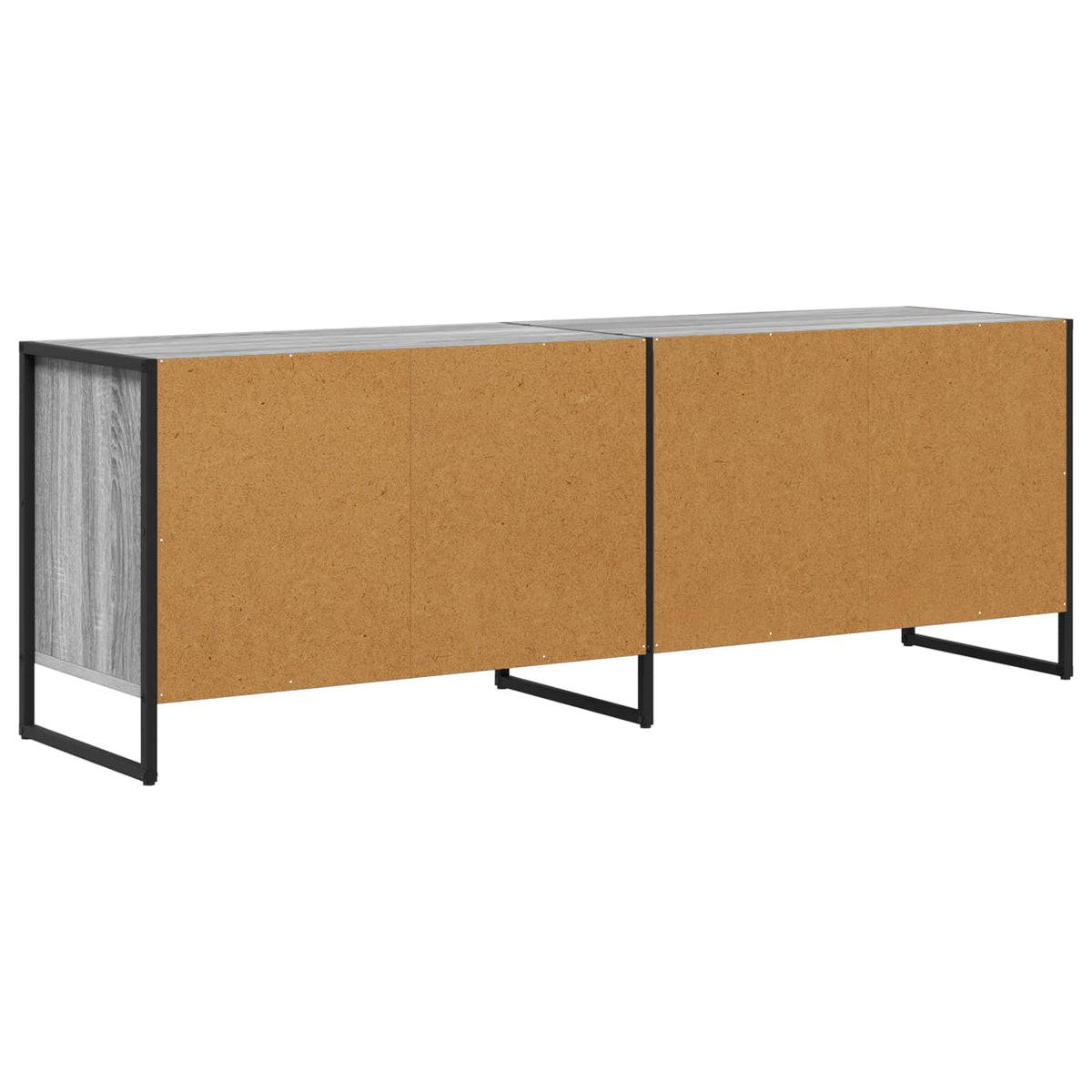 TV-skab 140 x 36 x 49.5 cm Grå Sonoma Konstrueret træ