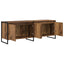 TV-skab 140 x 36 x 49.5 cm Gammelt træ Konstrueret træ