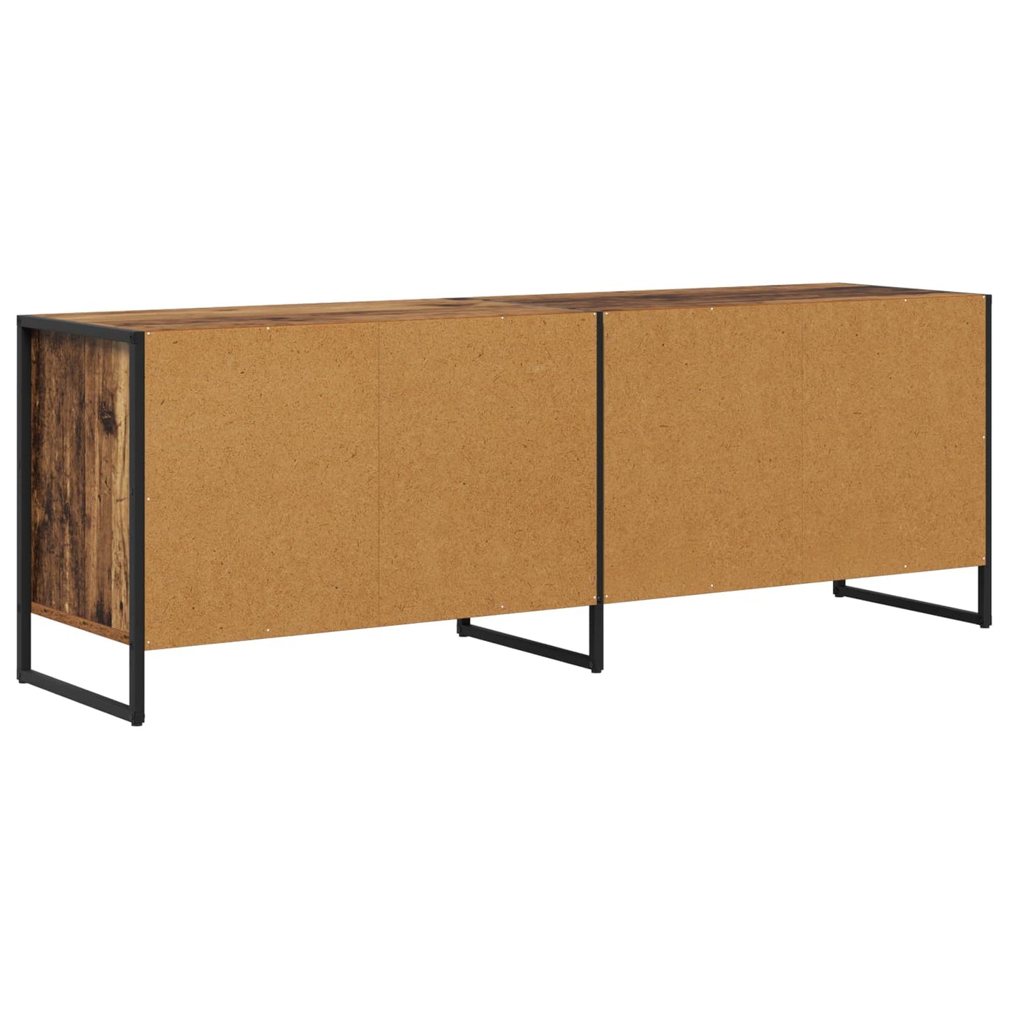 TV-skab 140 x 36 x 49.5 cm Gammelt træ Konstrueret træ