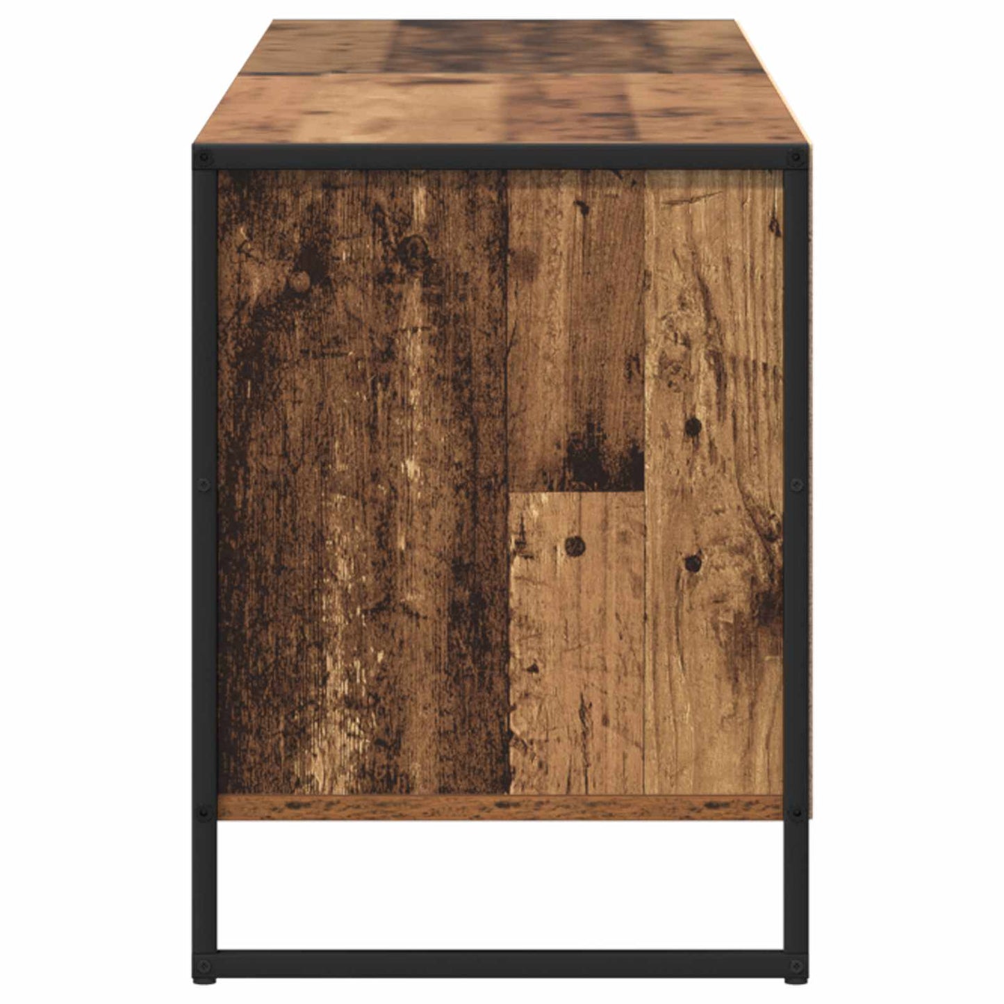 TV-skab 140 x 36 x 49.5 cm Gammelt træ Konstrueret træ