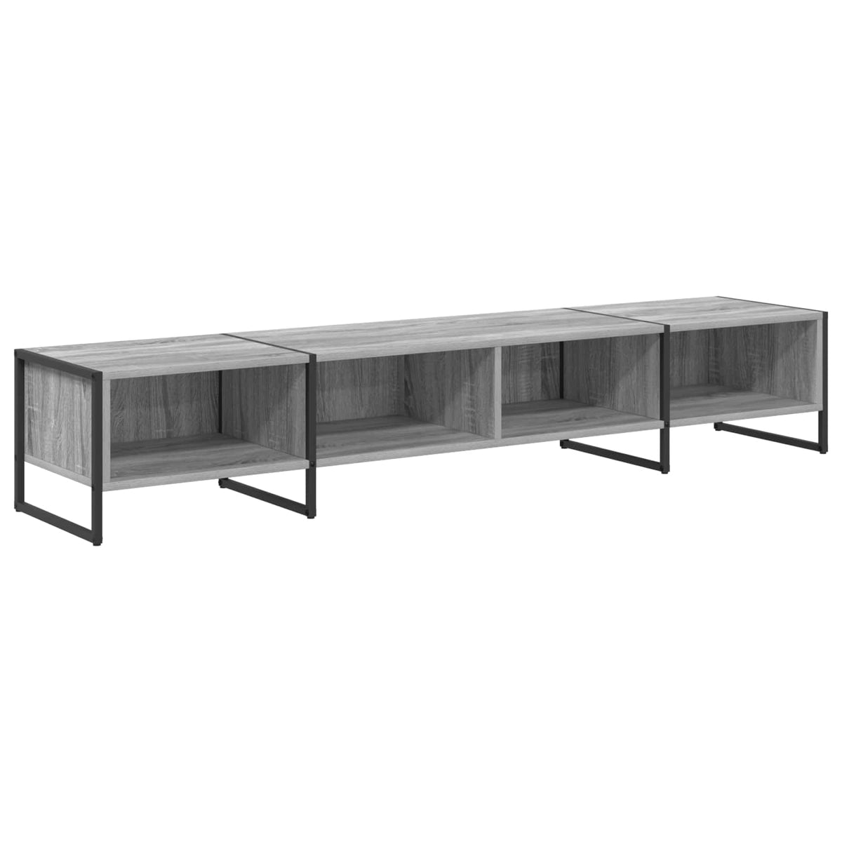 TV-skab 170.5 x 36 x 30.5 cm Grå Sonoma Konstrueret træ