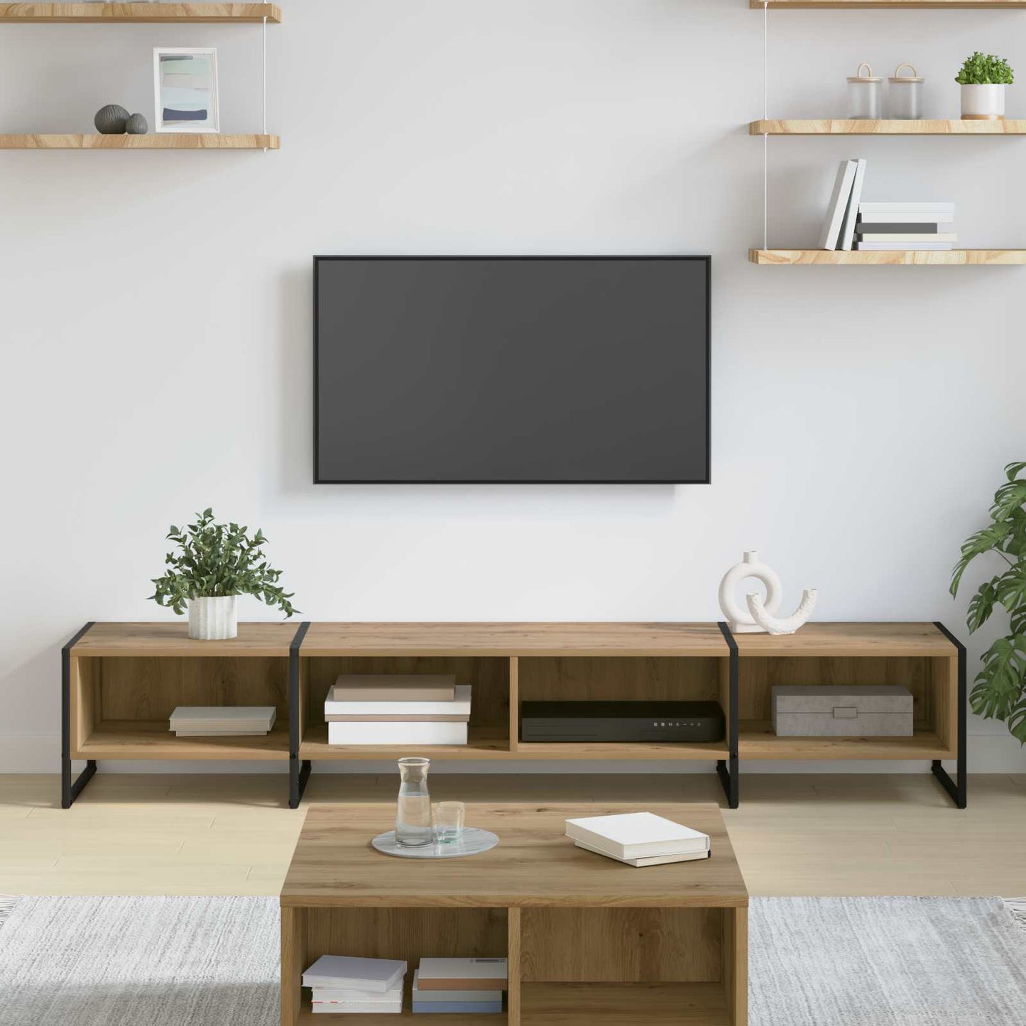 TV-skab 170,5 x 36 x 30 cm Artisan-eg Konstrueret træ