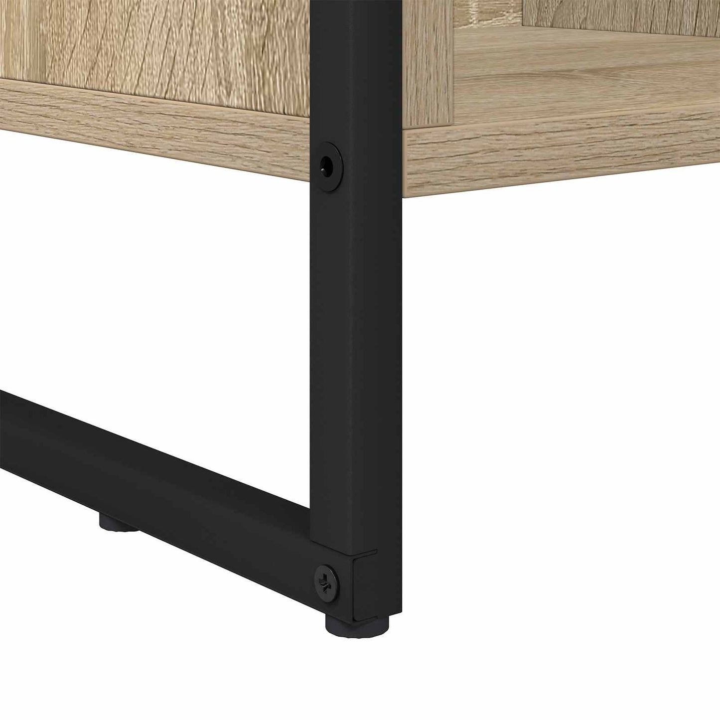 Bogskab 99,5 x 30 x 108 cm Konstrueret træ Sonoma-eg