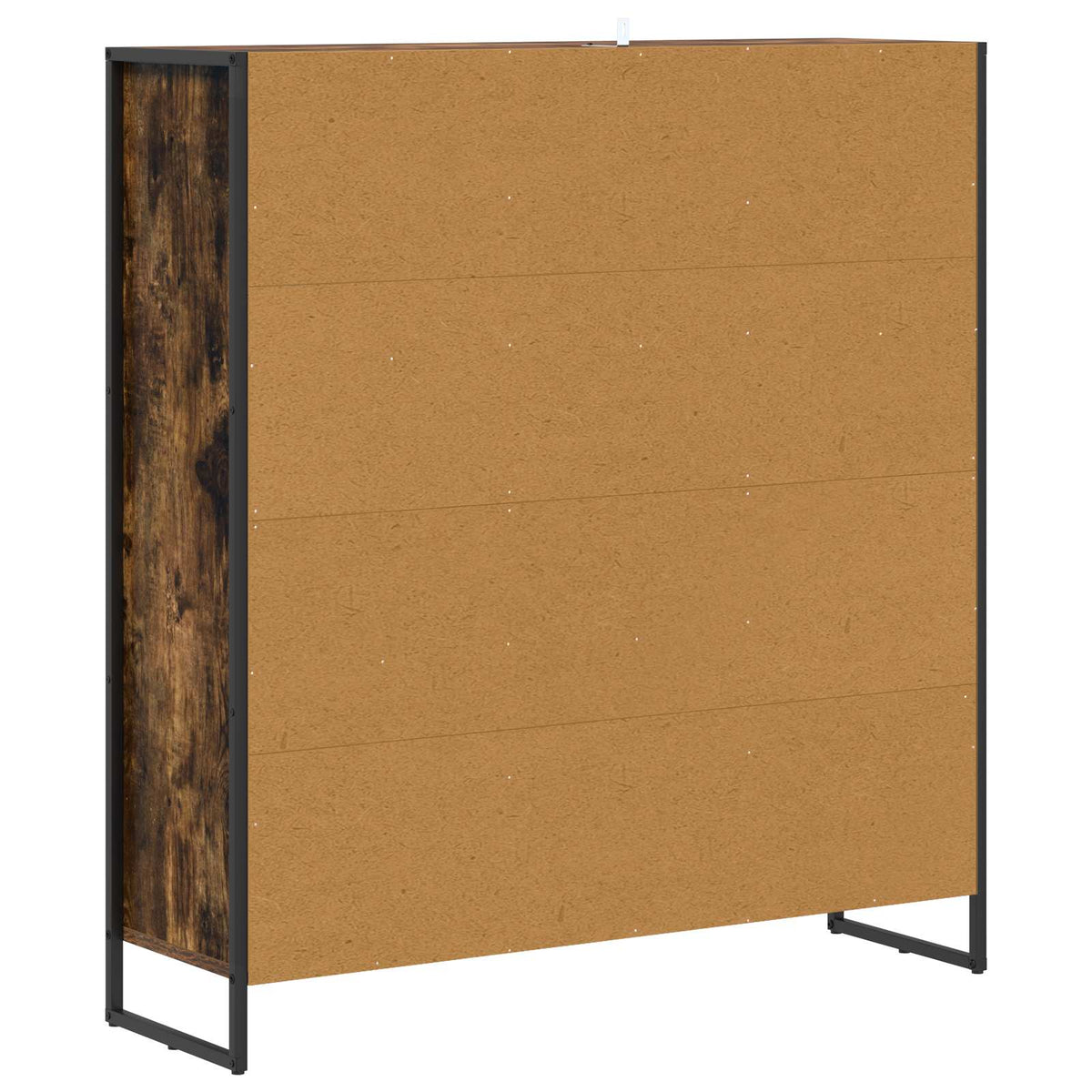 Bogskab 99,5 x 30 x 108,5 cm Konstrueret træ Røget Eg