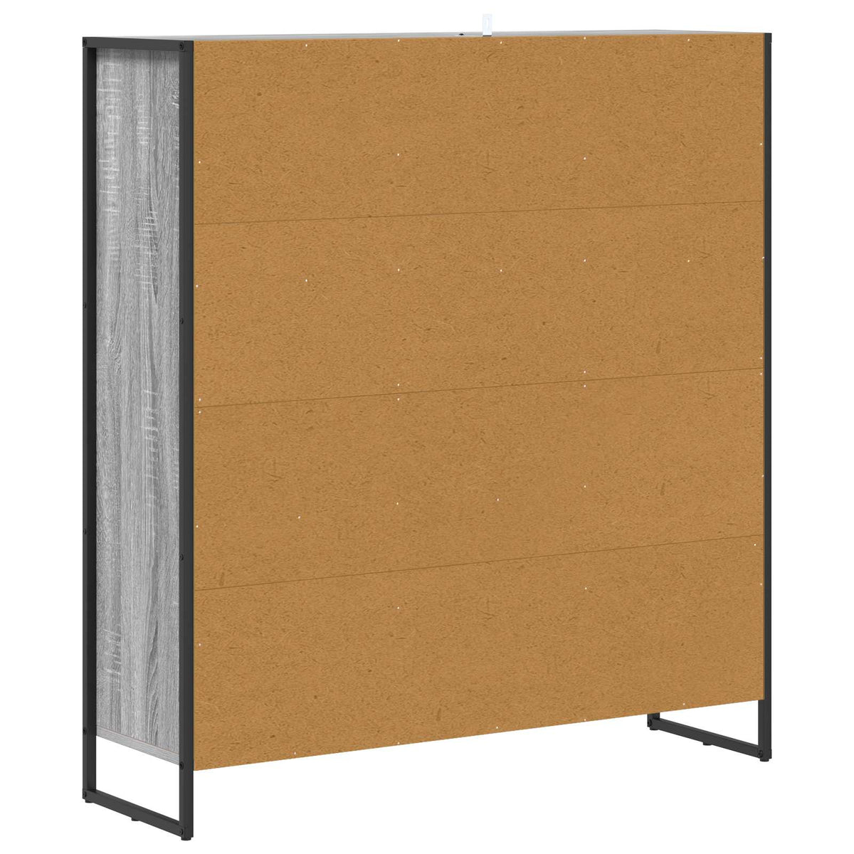 Bogskab 99,5 x 30 x 108 cm Konstrueret træ Grå Sonoma