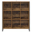 Bogskab 99,5 x 30 x 108 cm Konstrueret træ Gammelt træ