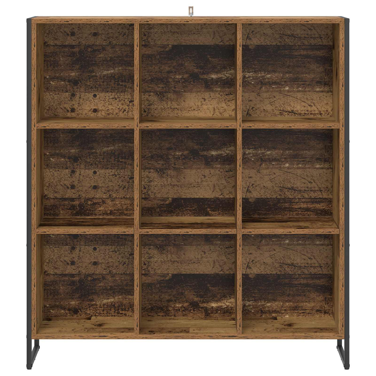 Bogskab 99,5 x 30 x 108 cm Konstrueret træ Gammelt træ