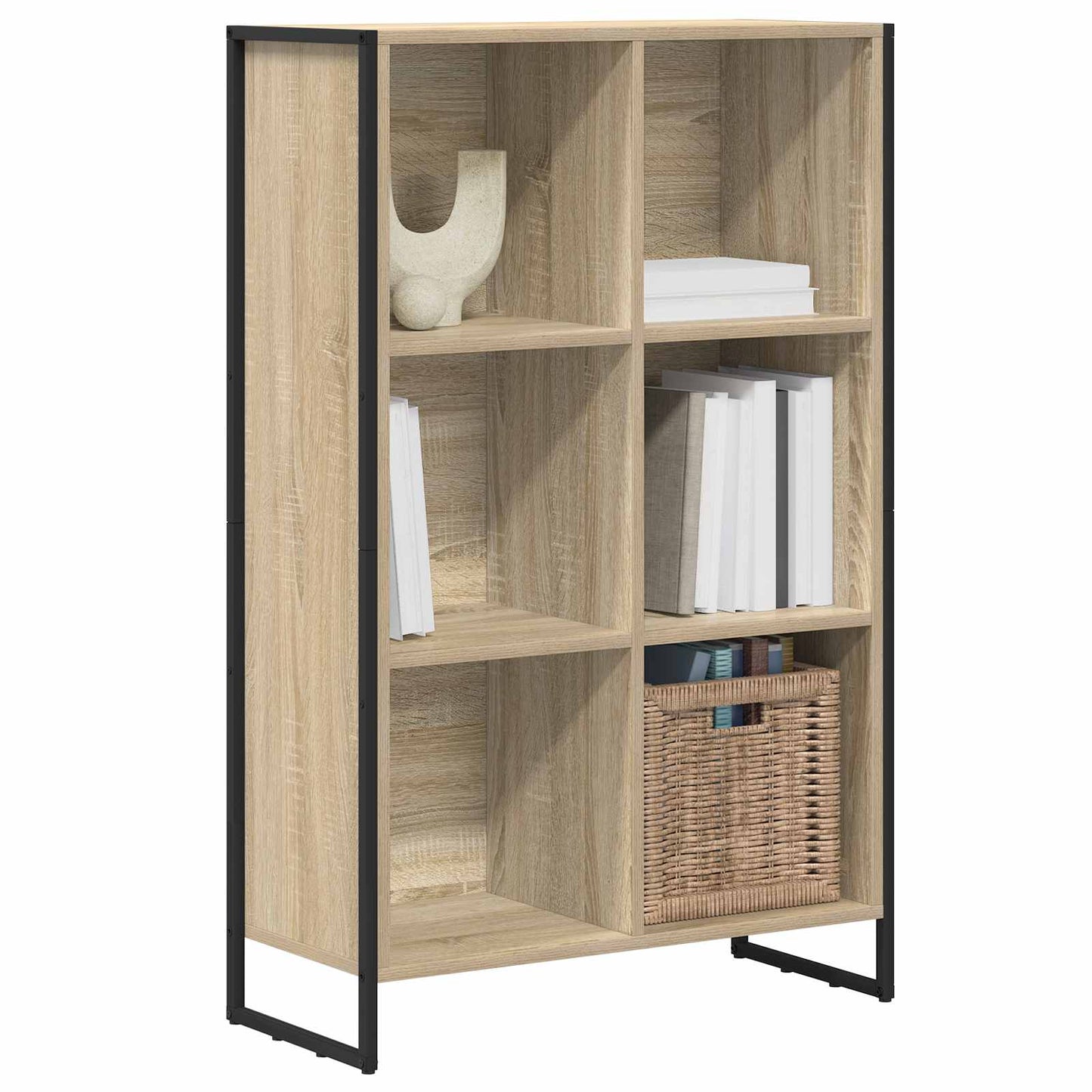 Bogskab 99,5 x 30 x 108,5 cm Konstrueret træ Sonoma