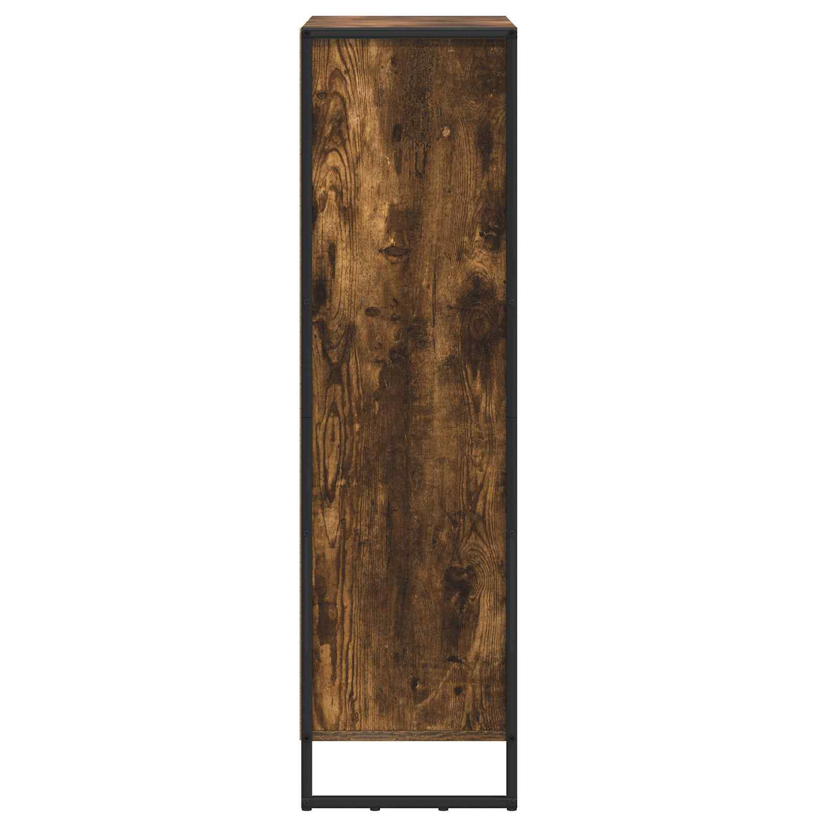 Bogskab 99,5 x 30 x 108,5 cm Konstrueret træ Røget Eg