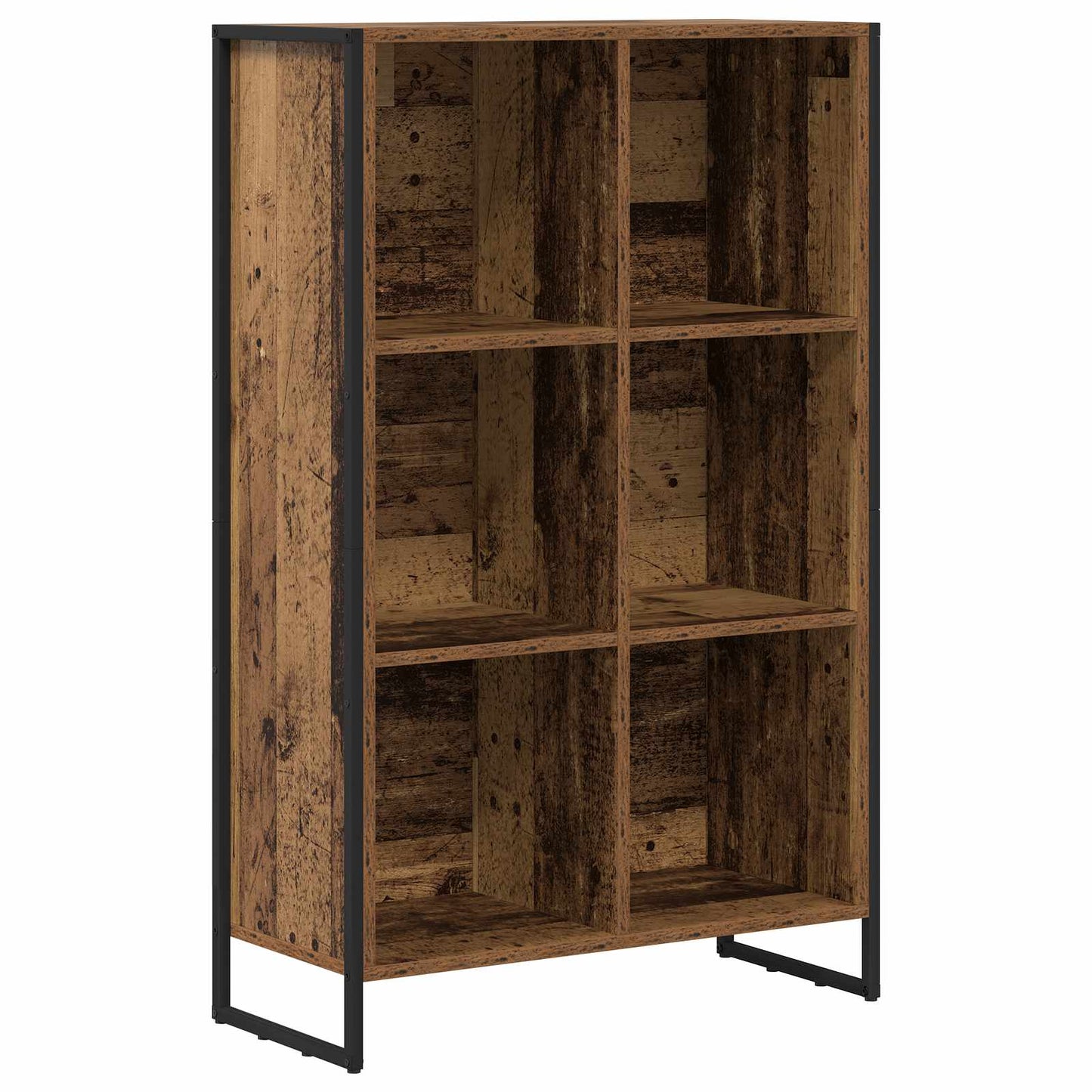 Bogskab 99,5 x 30 x 108,5 cm Konstrueret træ Gammelt træ