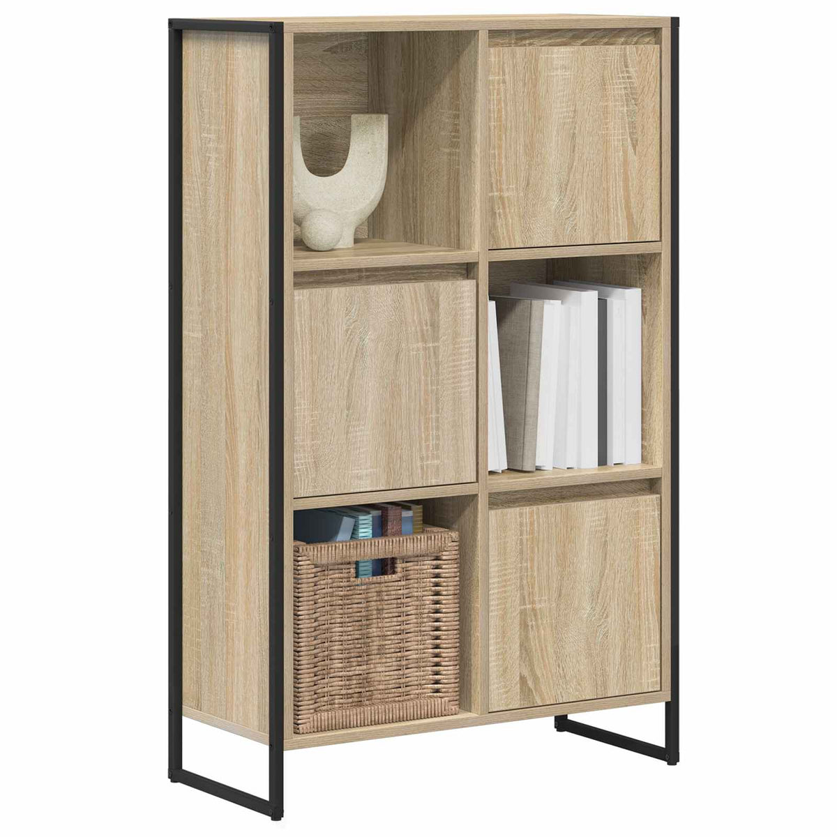 Bogskab 68 x 30 x 108.5 cm Konstrueret træ Sonoma