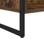Bogskab 68 x 30 x 108.5 cm Konstrueret træ Røget Eg