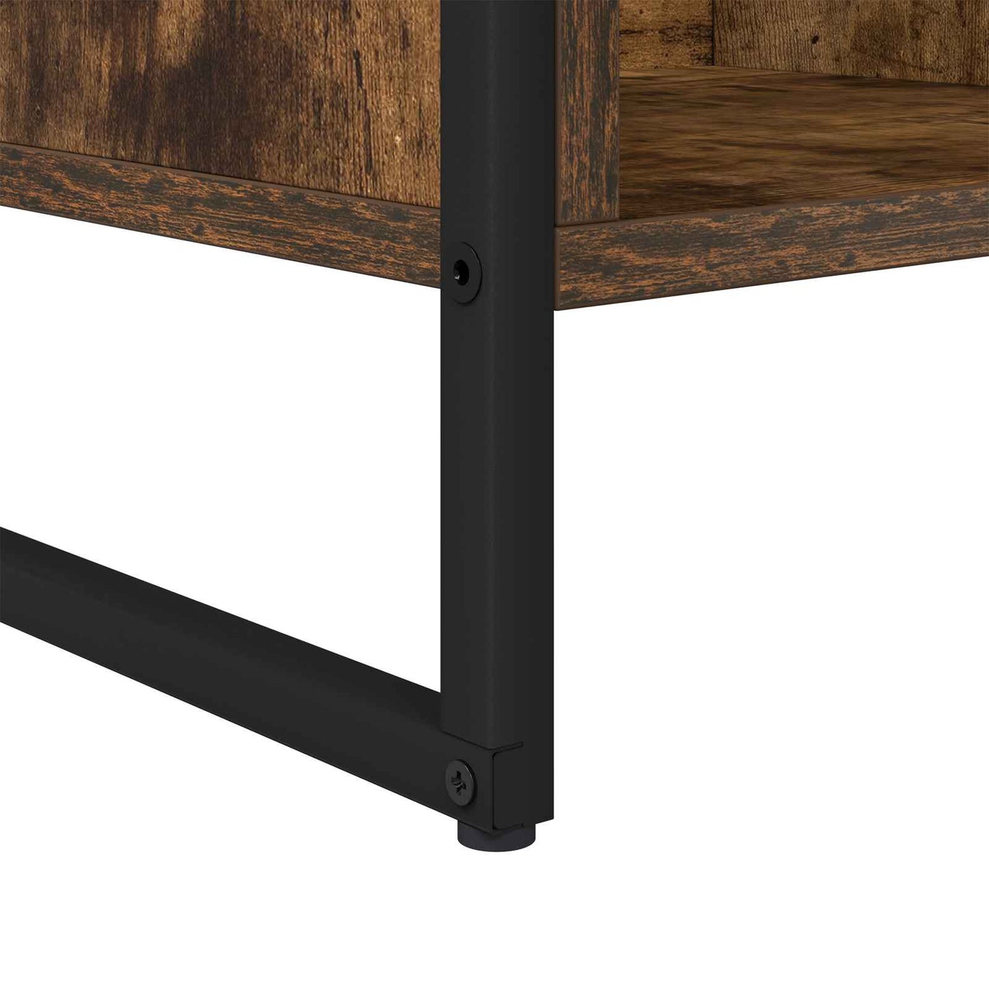 Bogskab 68 x 30 x 108.5 cm Konstrueret træ Røget Eg