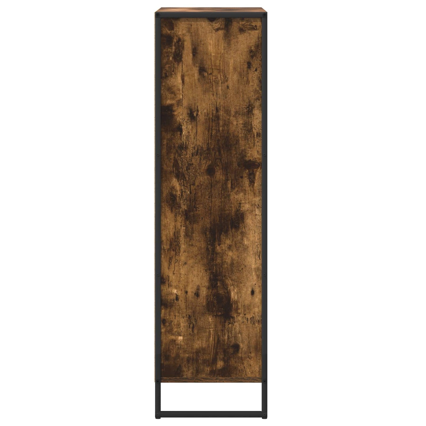 Bogskab 68 x 30 x 108.5 cm Konstrueret træ Røget Eg