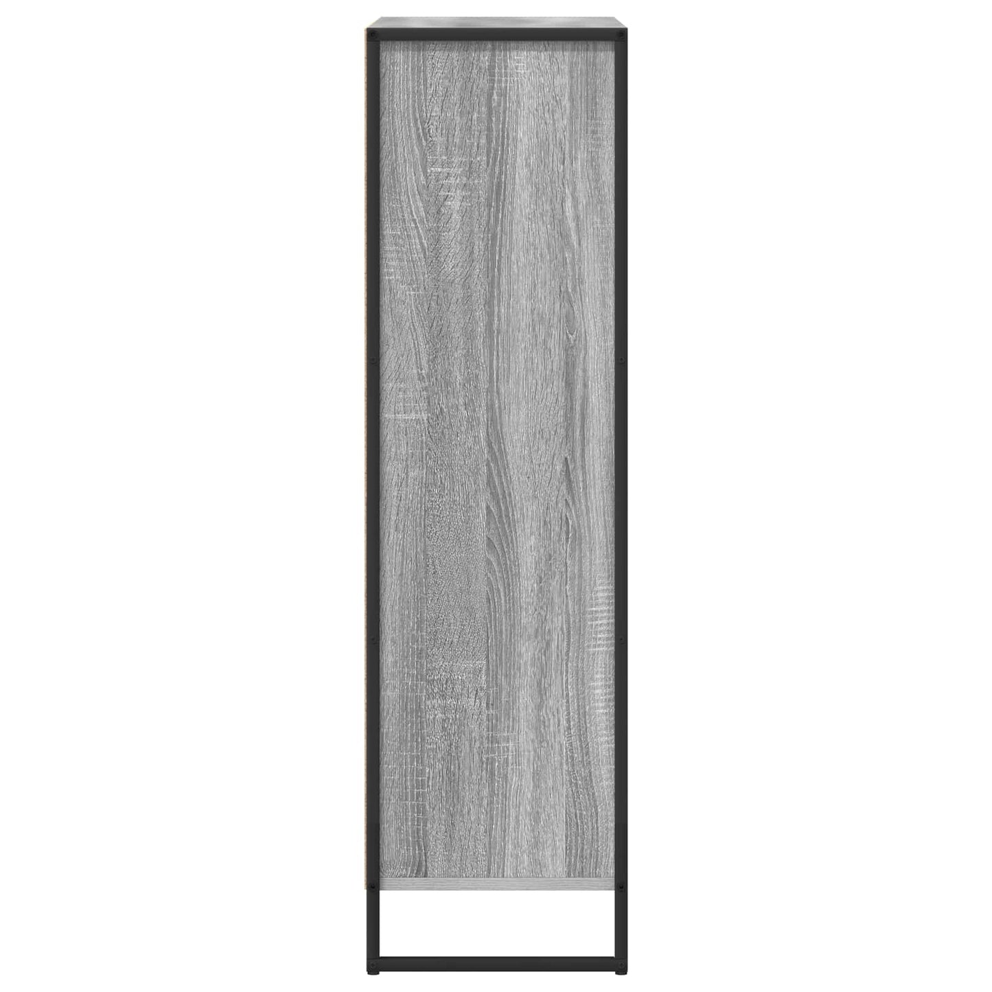 Bogskab 68 x 30 x 108.5 cm Konstrueret træ Grå Sonoma