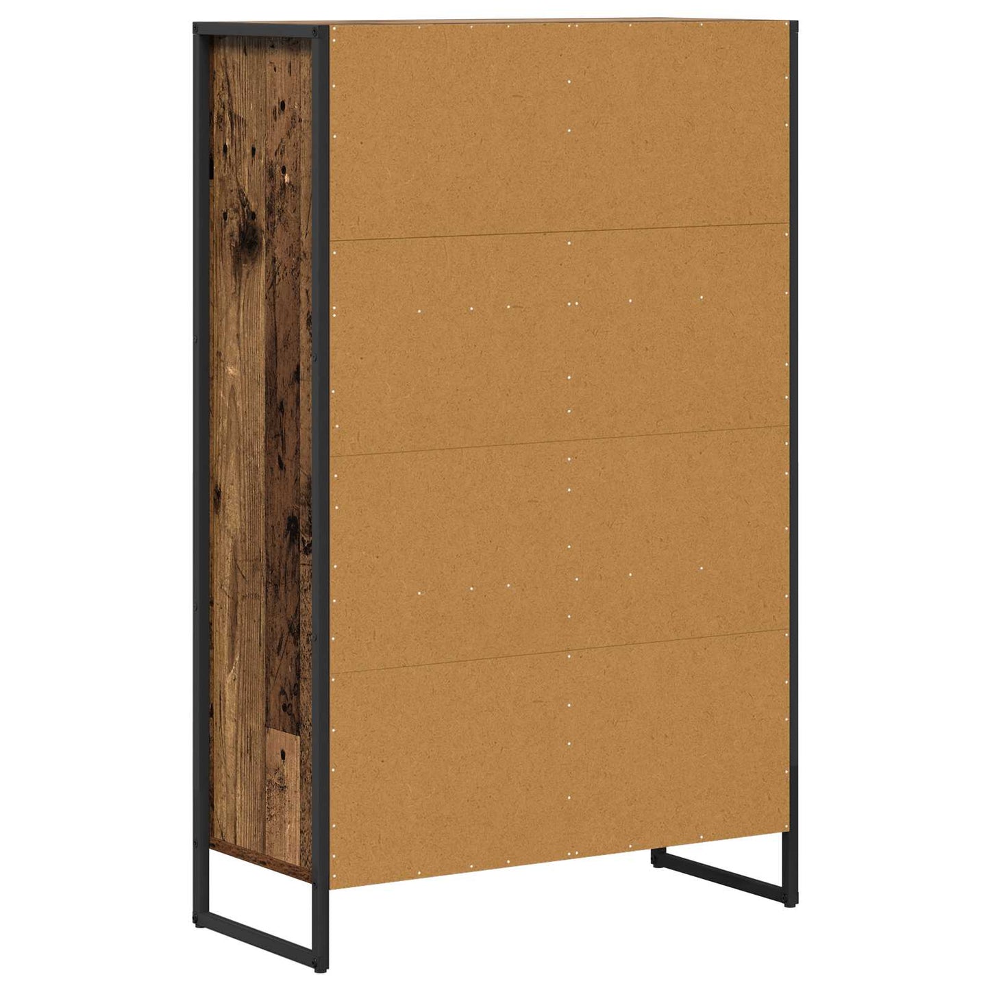 Bogskab 68 x 30 x 108.5 cm Konstrueret træ Gammelt træ