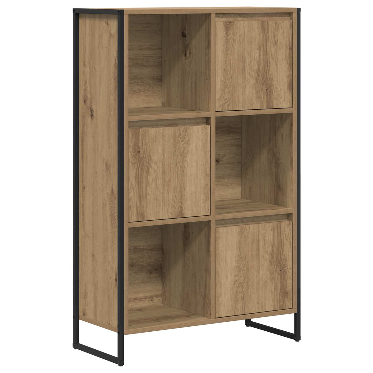 Bogskab 68 x 30 x 108.5 cm Konstrueret træ Artisan eg