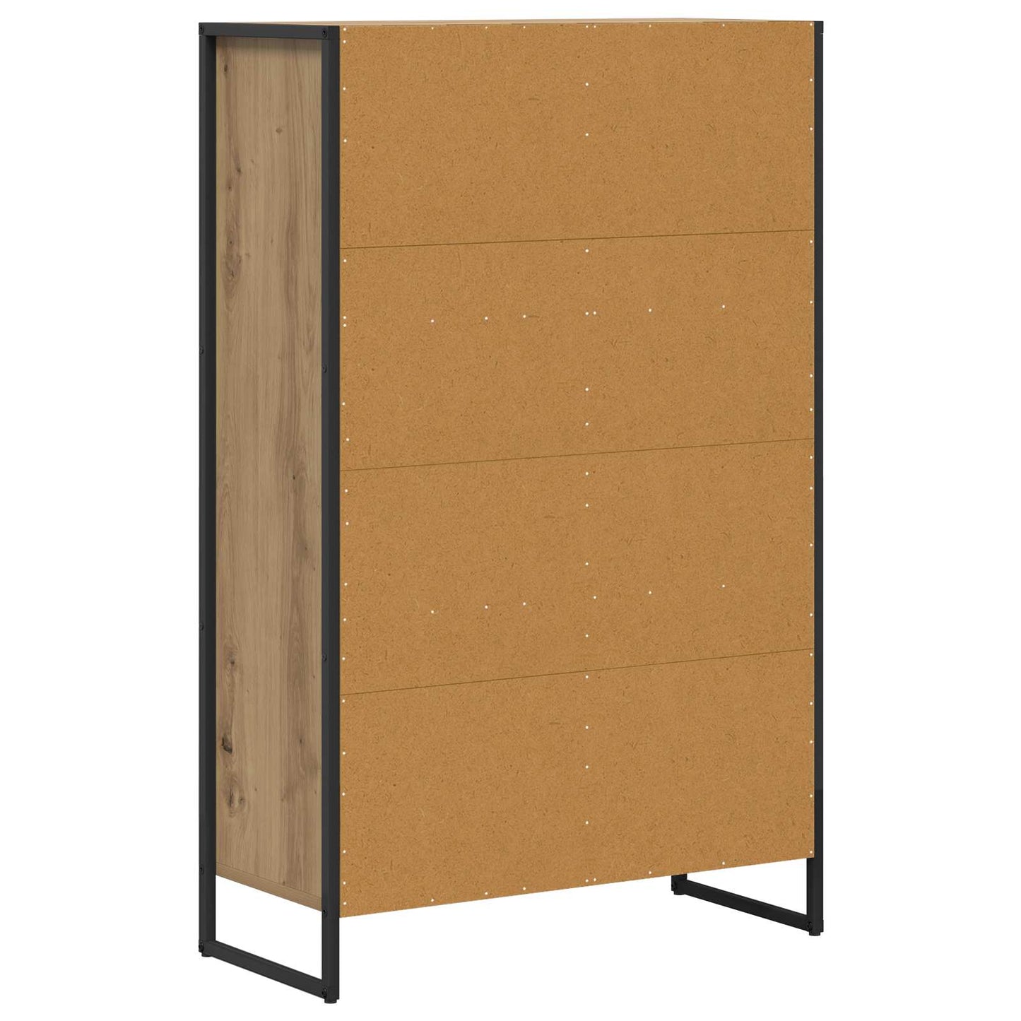 Bogskab 68 x 30 x 108.5 cm Konstrueret træ Artisan eg