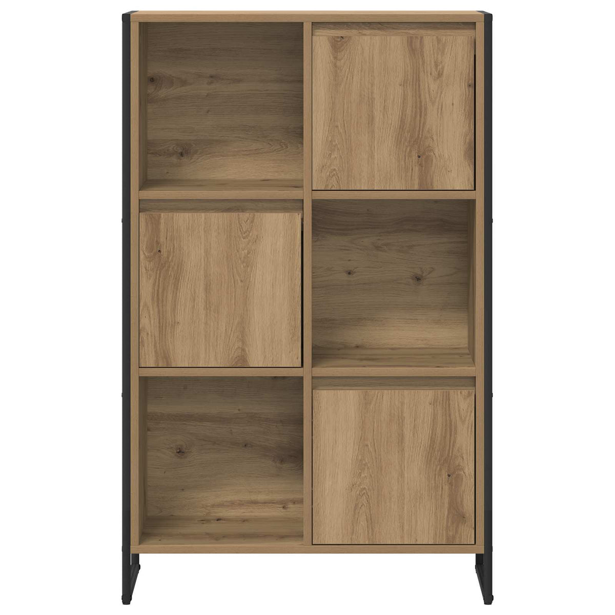 Bogskab 68 x 30 x 108.5 cm Konstrueret træ Artisan eg