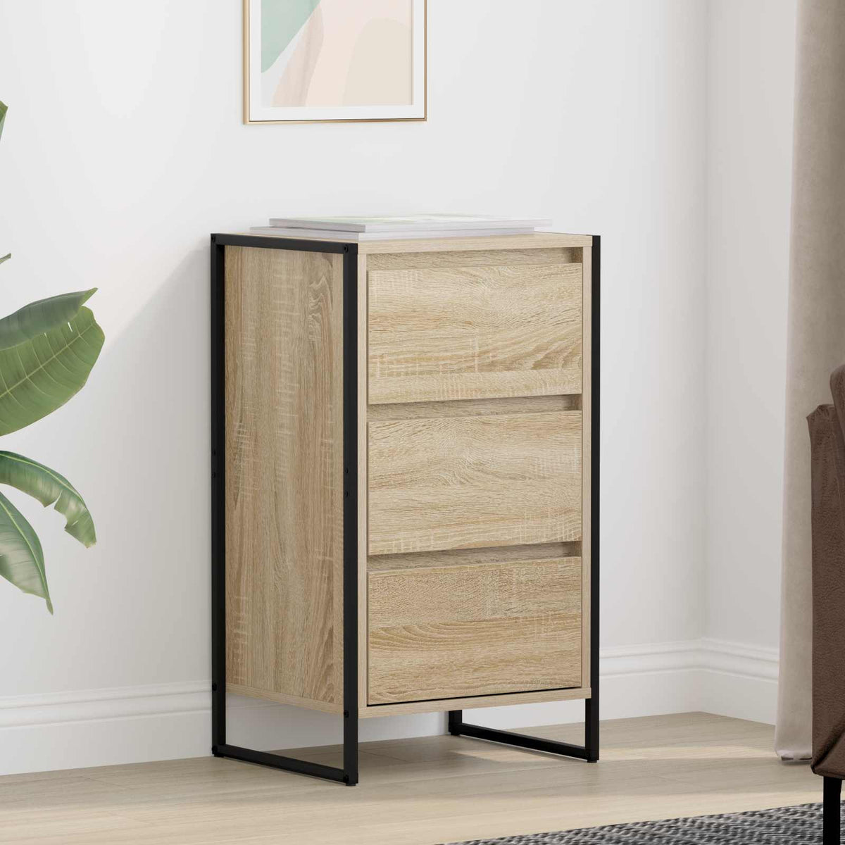 Sideboard Sonoma 42 x 36 x 75.5 cm Konstrueret træ