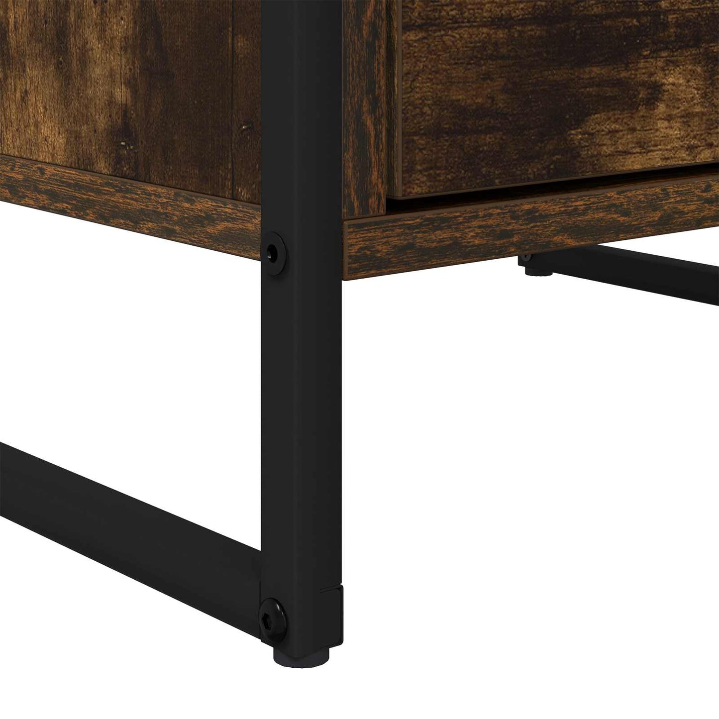 Sideboard Røget Eg 42 x 36 x 75.5 cm Konstrueret træ