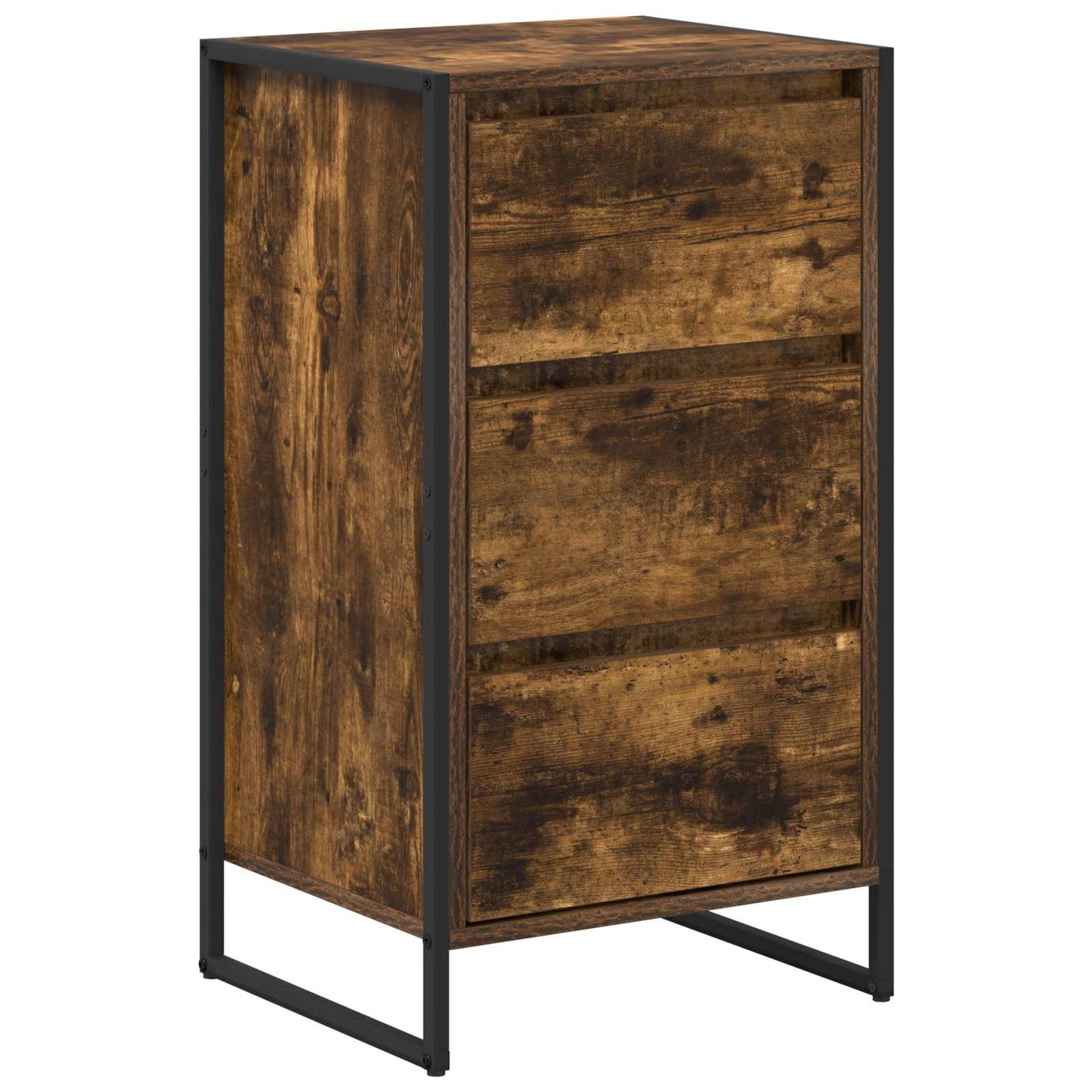 Sideboard Røget Eg 42 x 36 x 75.5 cm Konstrueret træ